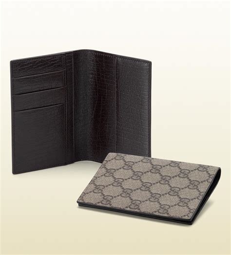 gucci card holder mens cheap|gucci passport holder men.